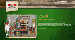 Desktop Screenshot of knox.de
